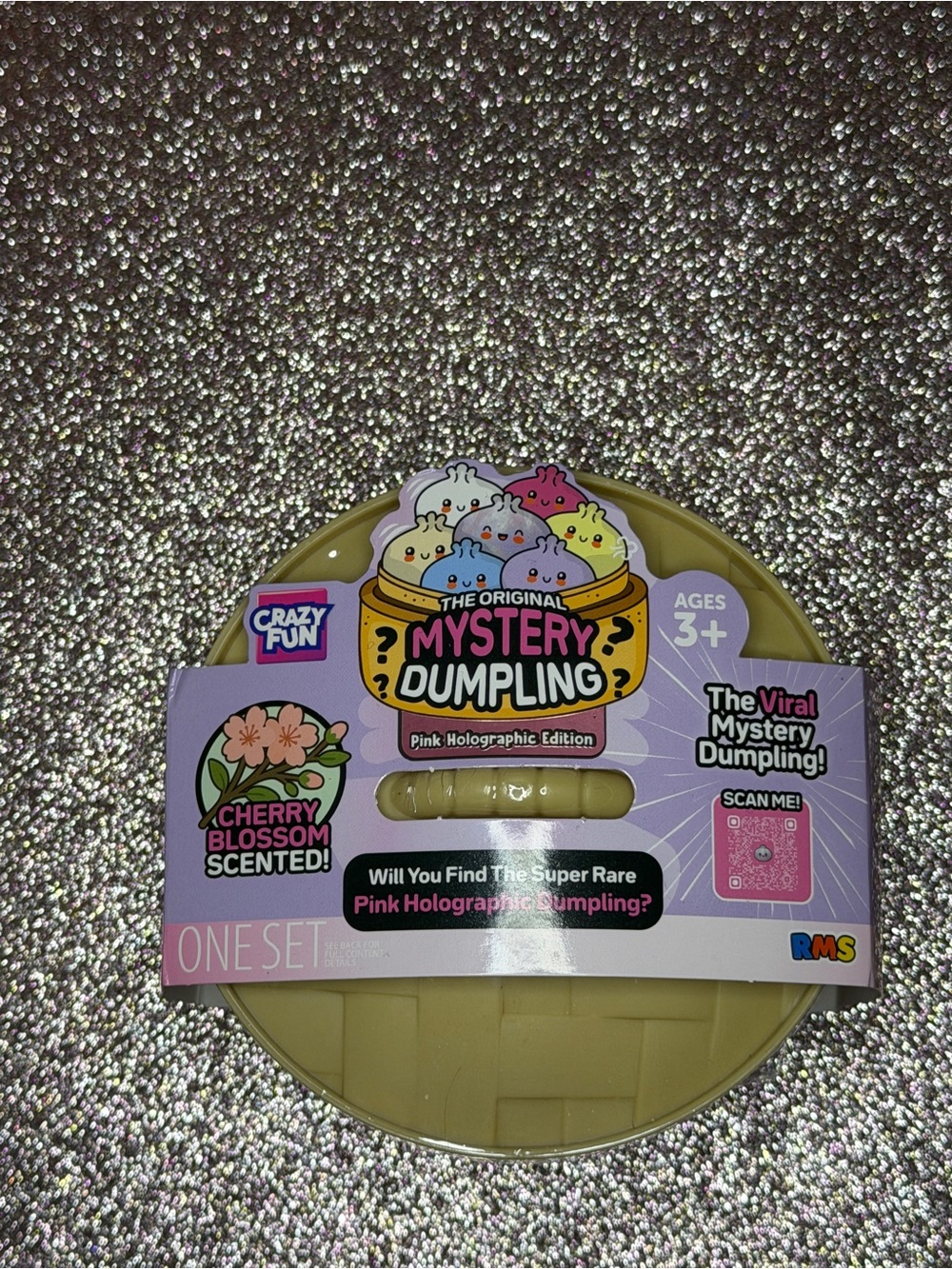 Mystery Dumpling Pink Holographic Edition - Cherry Blossom Scented